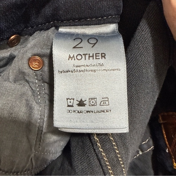 Mother The High Waisted Looker Jeans Coffee Tea or Me Size 29 - Picture 10 of 10